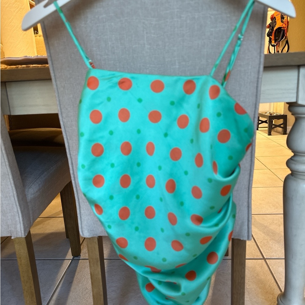 Zara Green and Orange Bodysuit One Piece